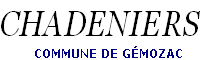 COMMUNE DE GéMOZAC